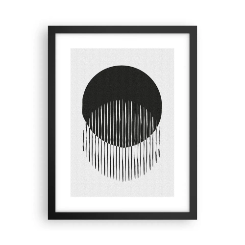 Plakat i sort ramme - Hans alter ego - 30x40 cm