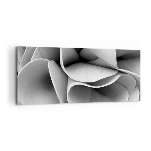 Lærredstryk - Billede på lærred - Hvad der sker i rummet - 100x40 cm