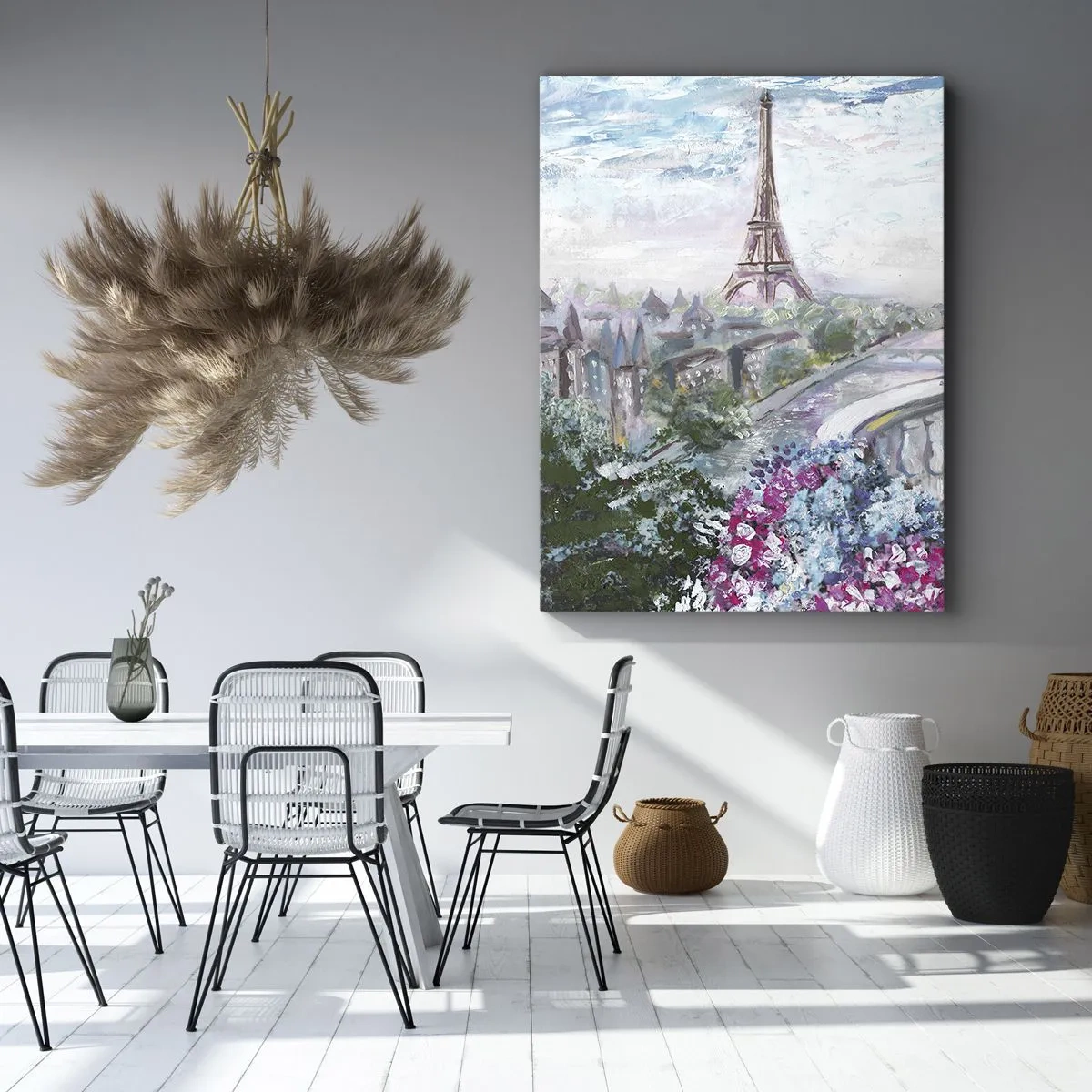 Lærredstryk - Billede på lærred - Smukkest her i maj - 50x70 cm