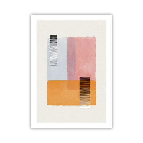 Plakat - Fra hjørne til hjørne - 50x70 cm