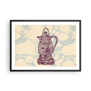 Plakat i sort ramme - Skønheden i hverdagslivet - 70x50 cm