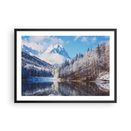 Plakat i sort ramme - Snevagten - 70x50 cm