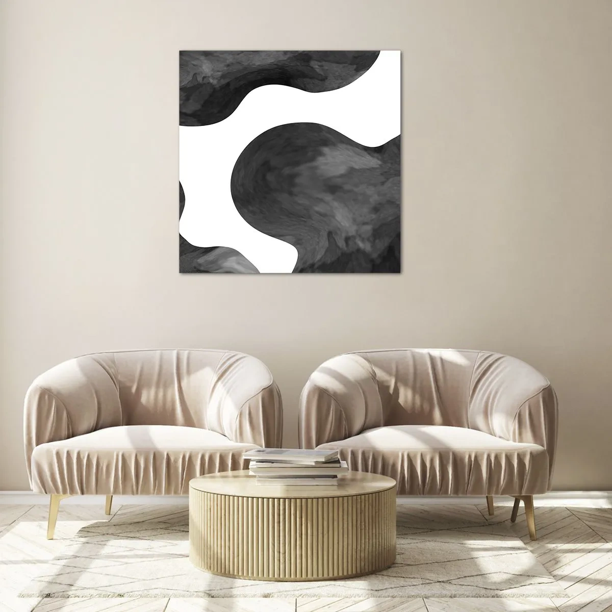 Billede på glas - Mælkevejen - 50x50 cm