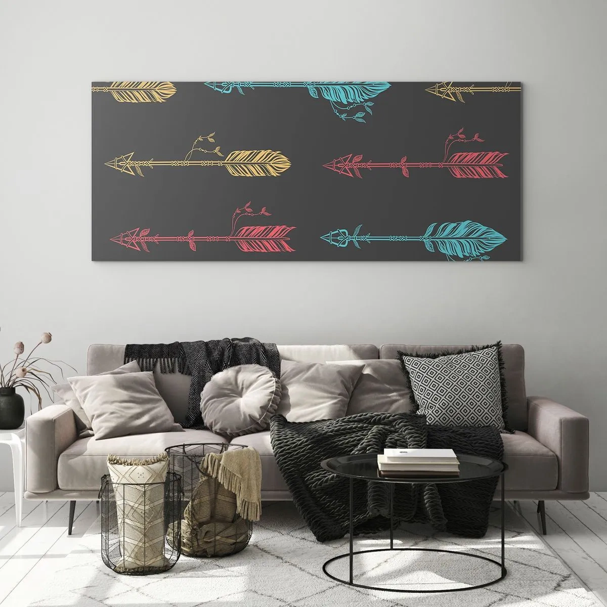 Billede på glas - For at - 120x50 cm