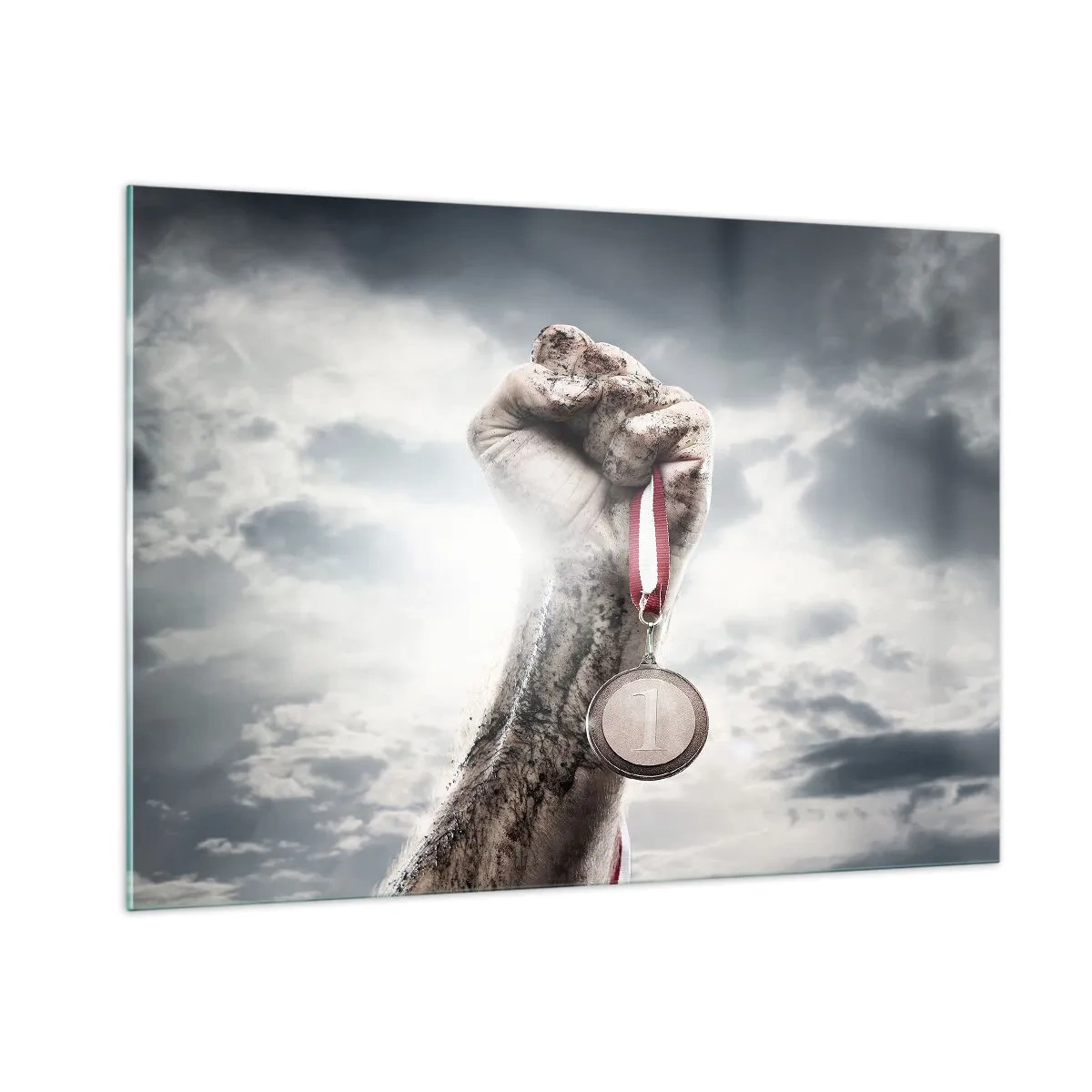 Billede på glas - Per aspera ad astra - 100x70 cm