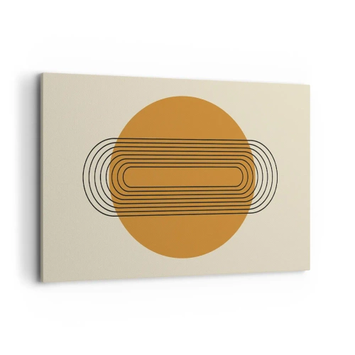 Lærredstryk - Billede på lærred - Den perfekte plan - 120x80 cm