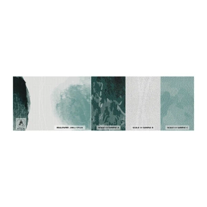 Prøve Fototapet Premium Canvas - Et møde med tåge - Moderne, Minimalistisk, Abstraktion - 100x30 cm