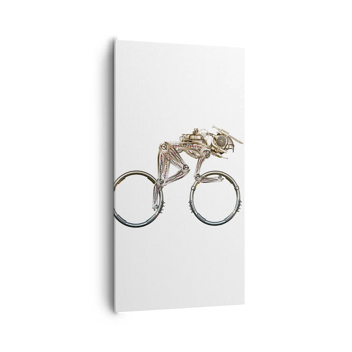 Lærredstryk - Billede på lærred - En fantastisk maskine - 65x120 cm