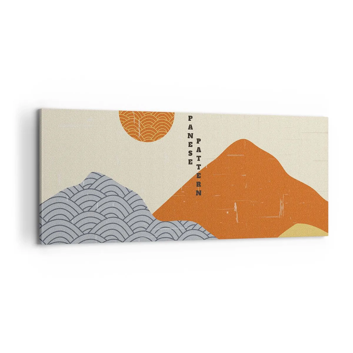 Lærredstryk - Billede på lærred - I den japanske ånd - 100x40 cm