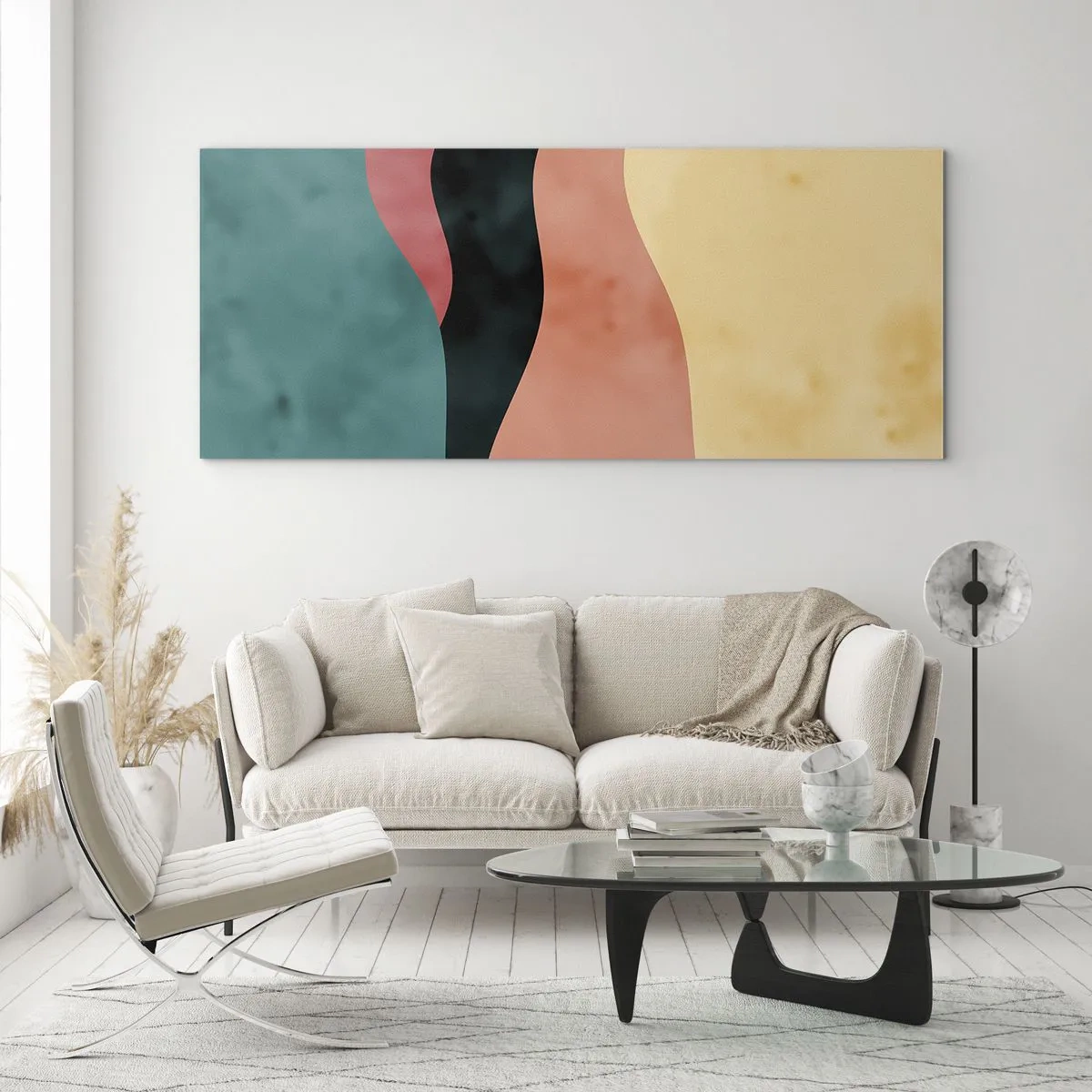 Billede på glas - Kompatibel manglende overholdelse - 120x50 cm