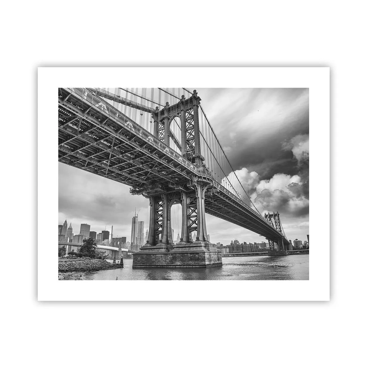 Plakat - Til byens hjerte - 50x40 cm