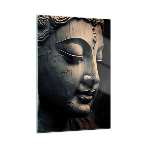 Billede på glas - I pagt med verden - 50x70 cm