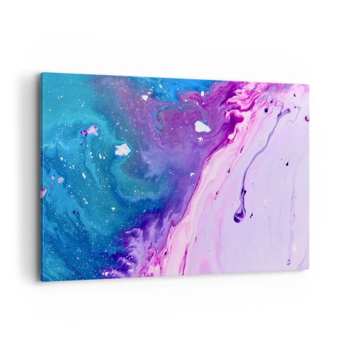 Lærredstryk - Billede på lærred - Yin og yang - 100x70 cm
