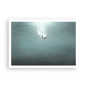 Plakat - I havets favntag - 100x70 cm