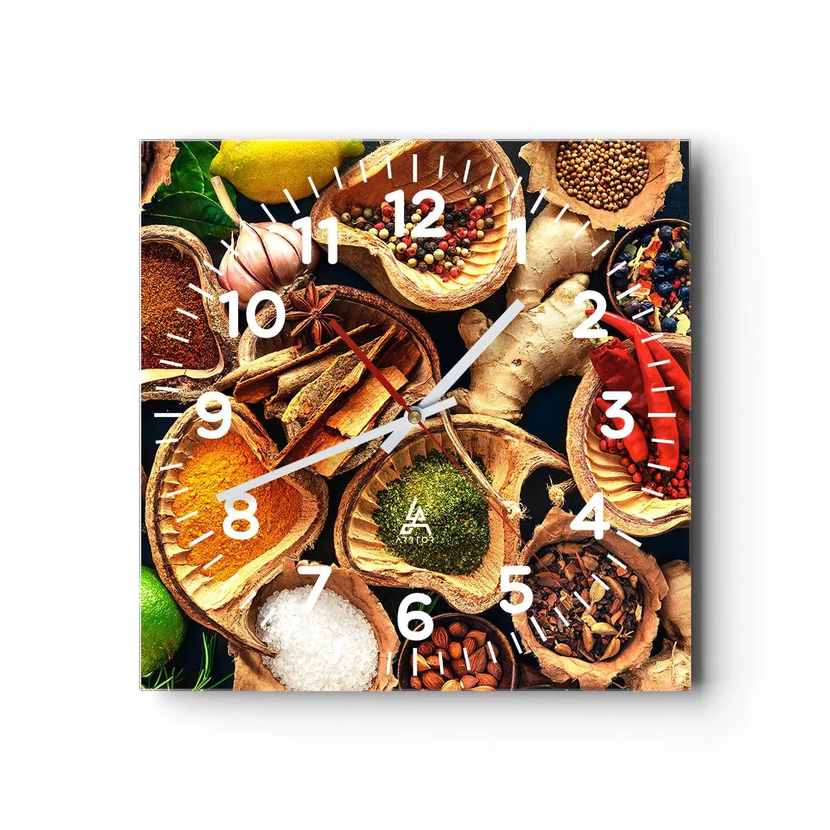 Vægur, Uret - Tag, hvad du vil have - 30x30 cm