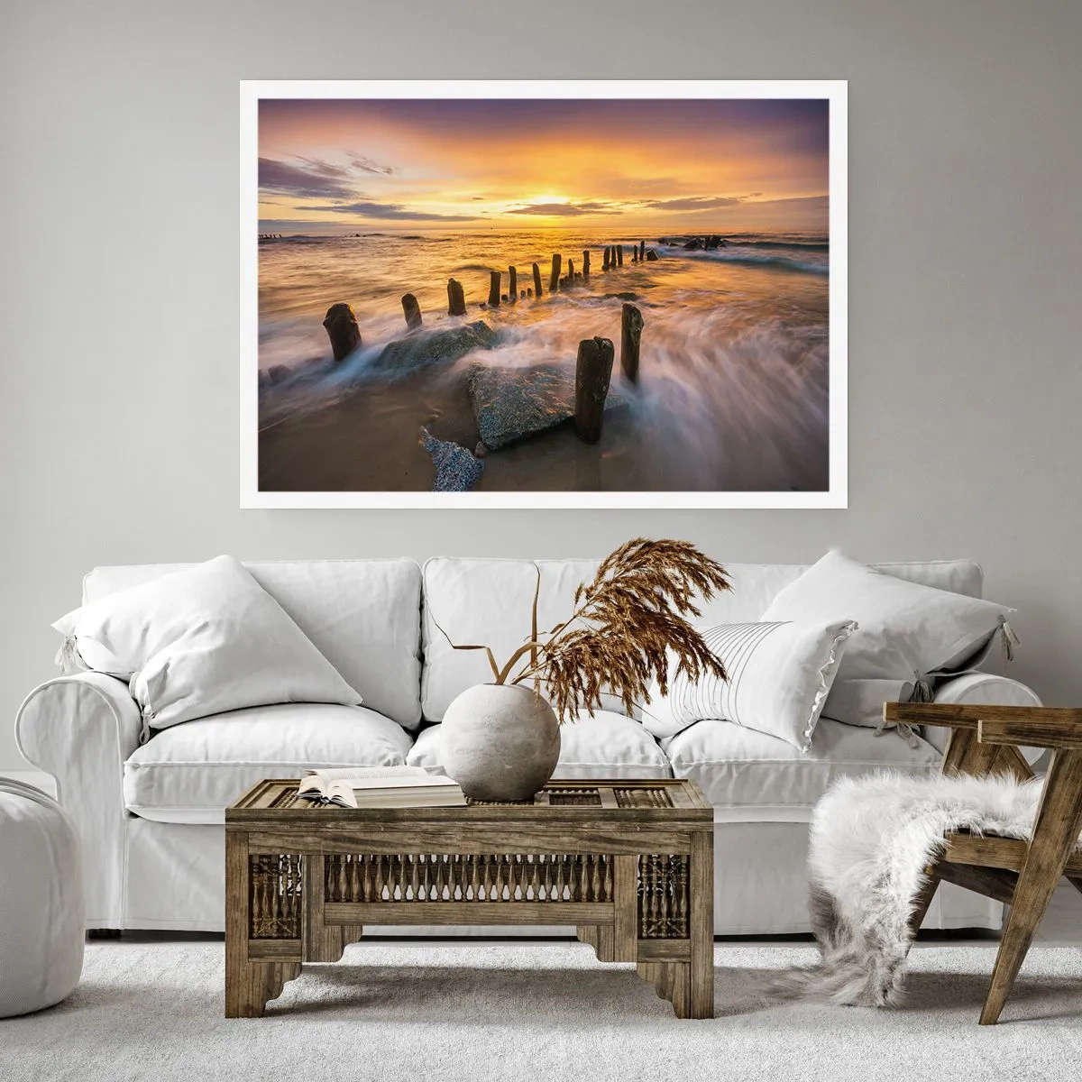 Plakat - Østersøens rå skønhed - 91x61 cm