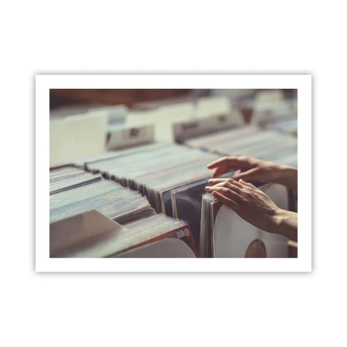 Plakat - På jagt efter følelser - 70x50 cm