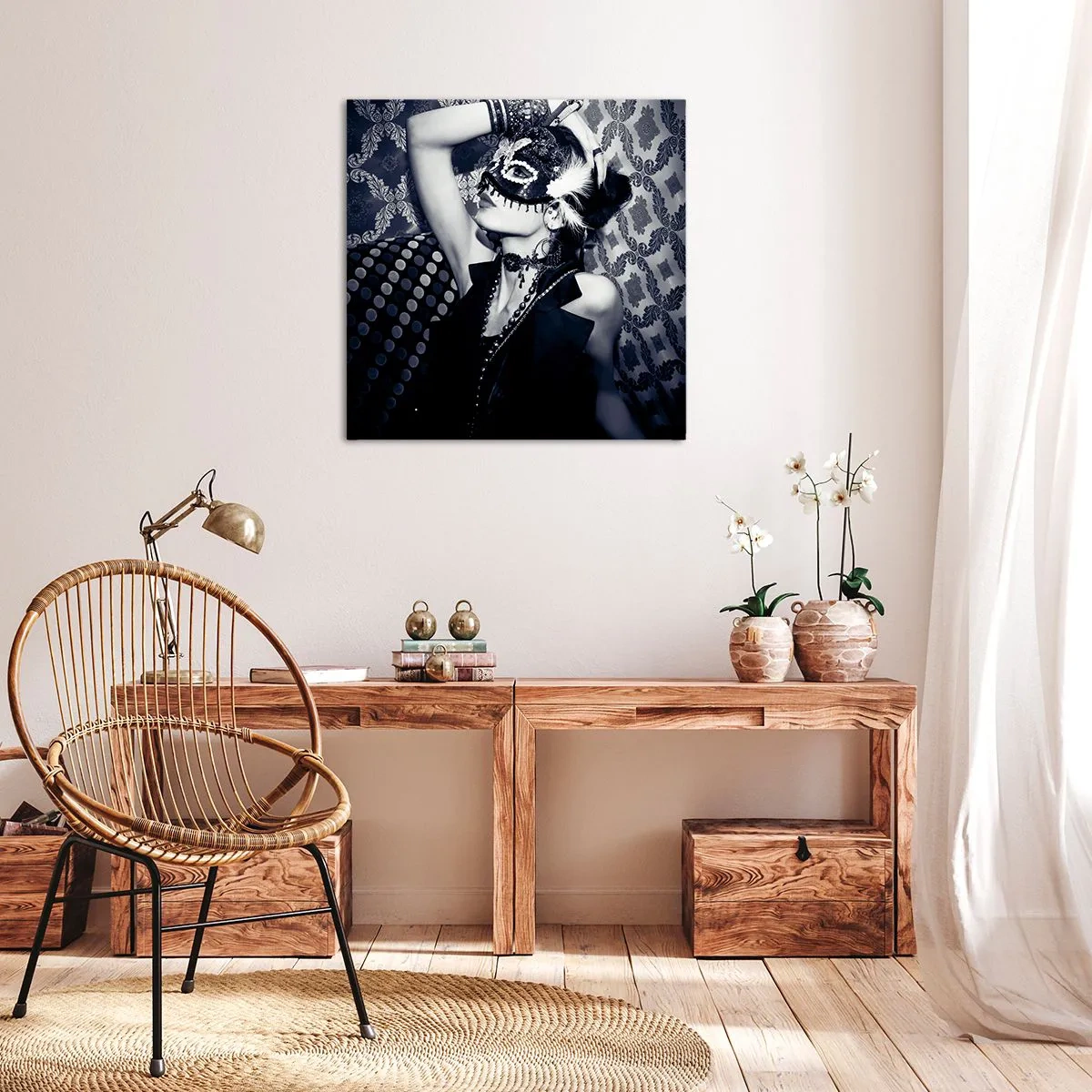 Lærredstryk - Billede på lærred - Dekorationer, pynt, mønstre... - 70x70 cm