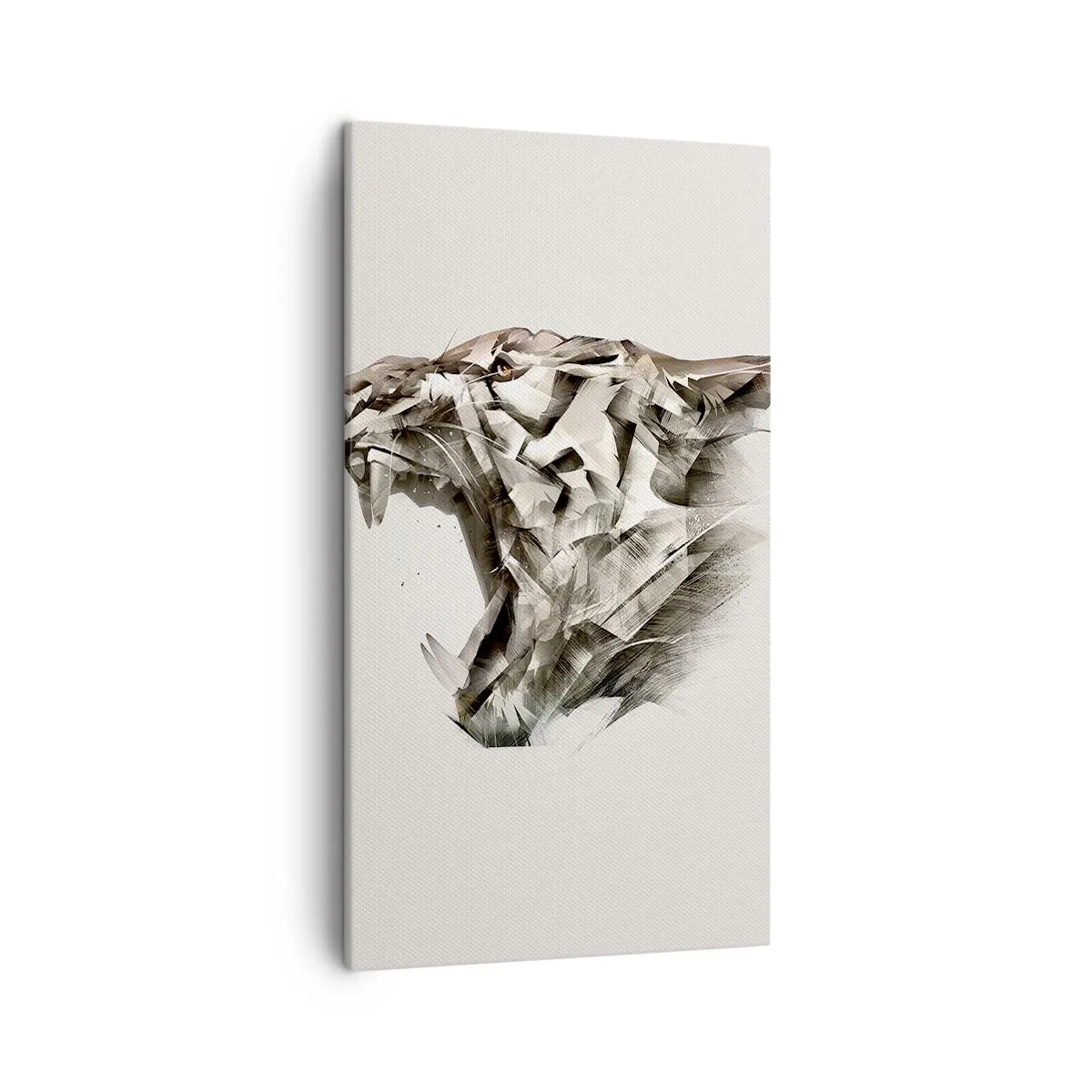 Lærredstryk - Billede på lærred - Du ved allerede, hvem der har ansvaret - 45x80 cm