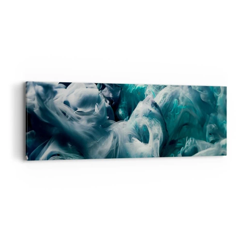 Lærredstryk - Billede på lærred - Farvebevægelse - 90x30 cm