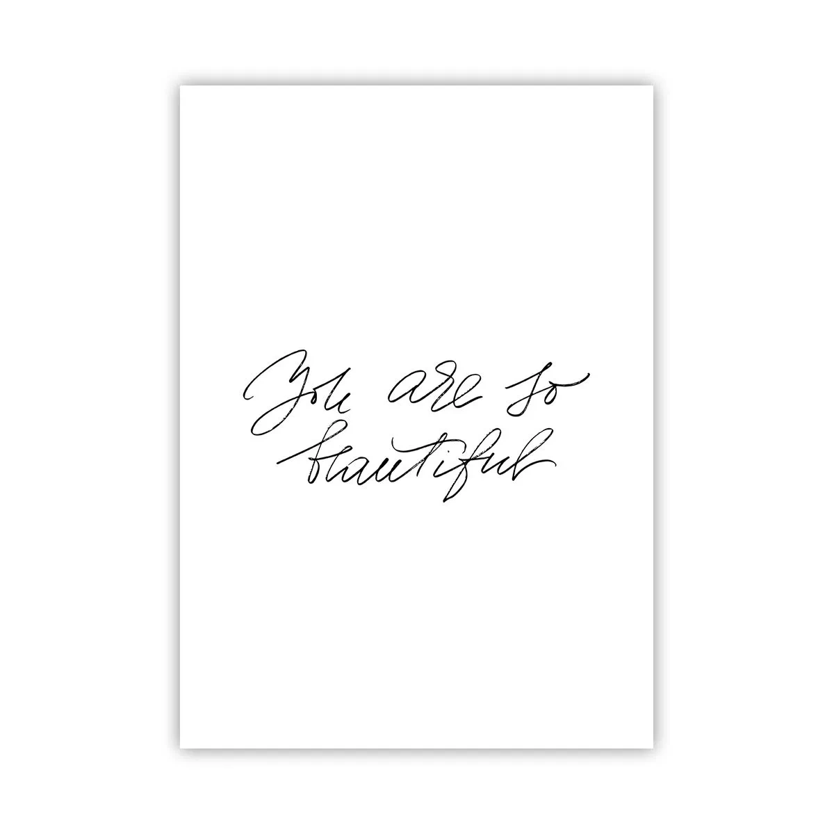 Plakat - Virkelig, tro... - 50x70 cm