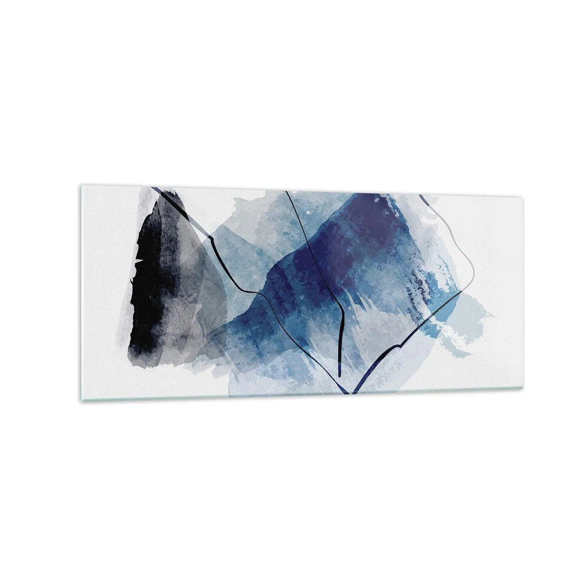 Billede på glas - Isbjerg - 120x50 cm