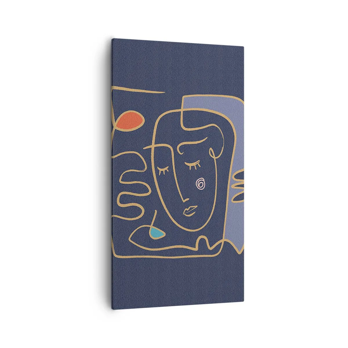 Lærredstryk - Billede på lærred - I drømmerier - 55x100 cm