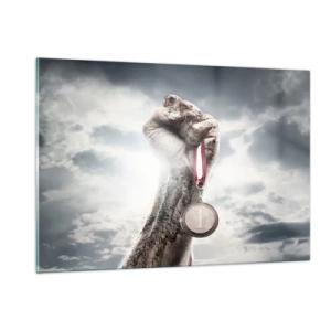 Billede på glas - Per aspera ad astra - 120x80 cm