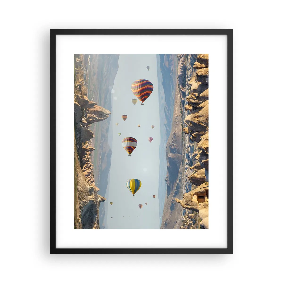 Plakat i sort ramme - Alt er muligt her - 40x50 cm
