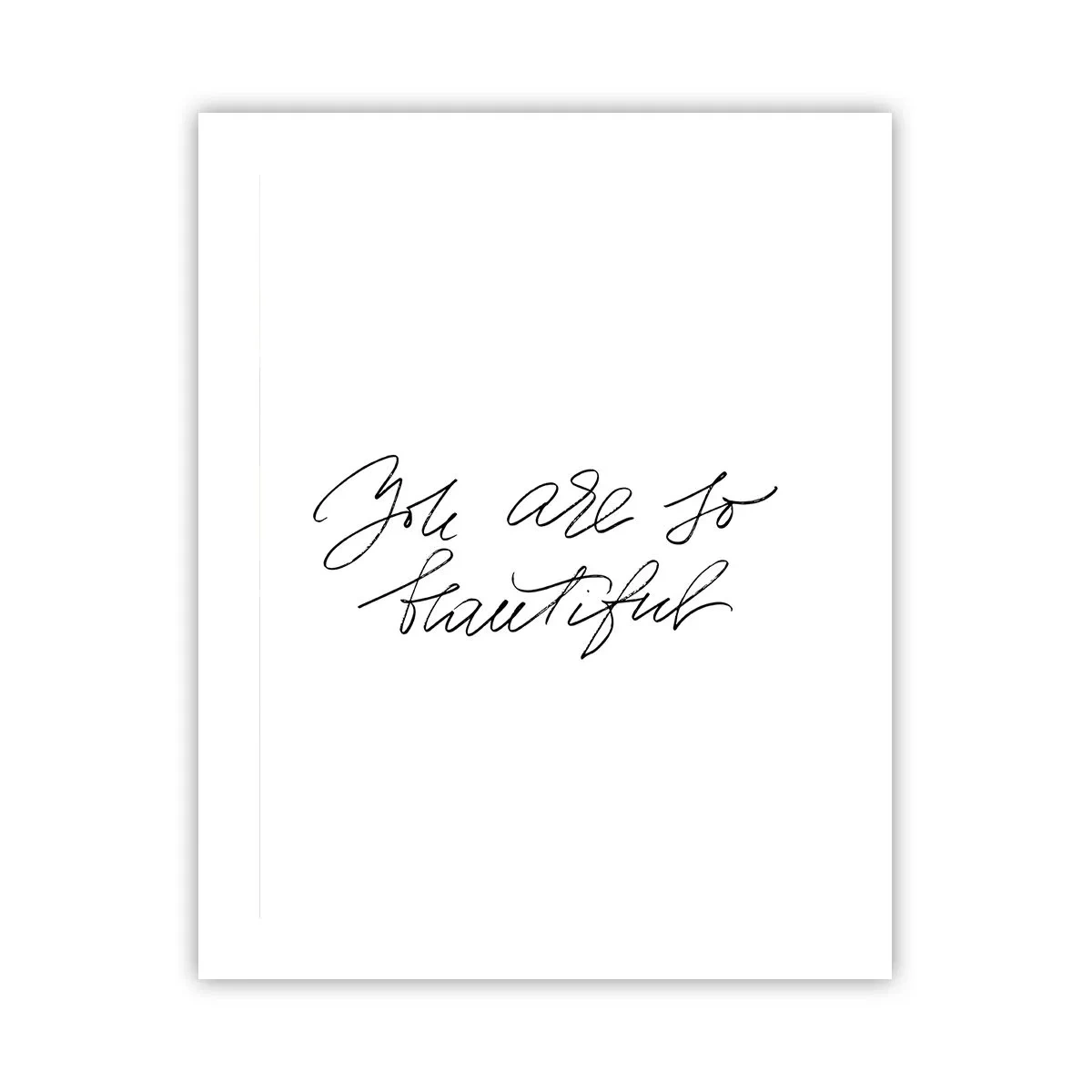 Plakat - Virkelig, tro... - 40x50 cm