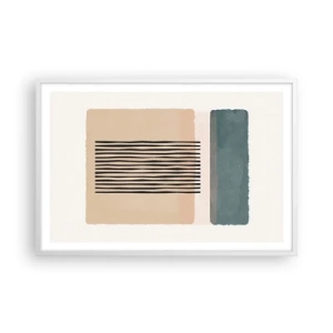 Plakat i hvid ramme - Alt er i god stand - 91x61 cm