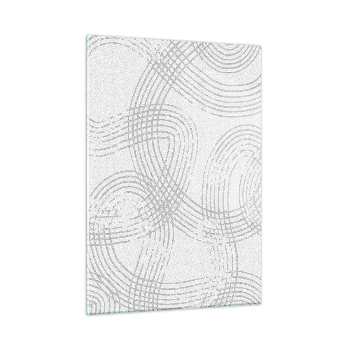 Billede på glas - Der er ingen lige vej - 50x70 cm