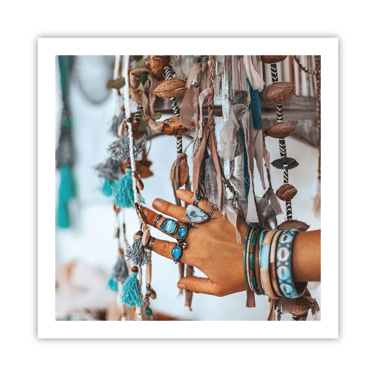 Plakat - Lokale skatte - 60x60 cm