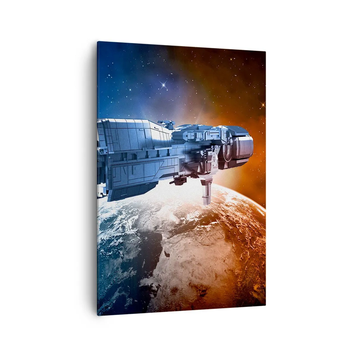 Lærredstryk - Billede på lærred - Forsigtig observatør - 70x100 cm