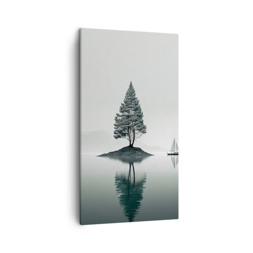 Lærredstryk - Billede på lærred - En drøm - 45x80 cm