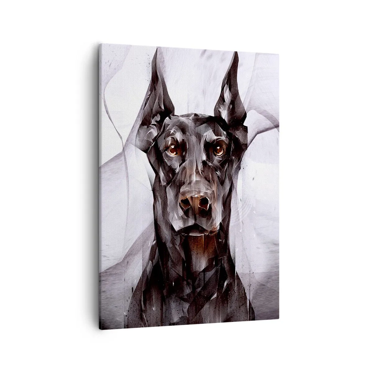 Lærredstryk - Billede på lærred - Nobelt født - 50x70 cm