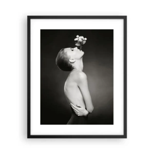 Plakat i sort ramme - Excentrisk elegance - 40x50 cm