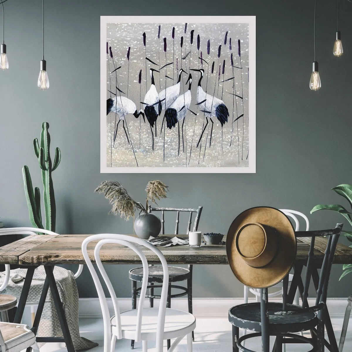 Plakat - Blandt sine egne - 40x40 cm