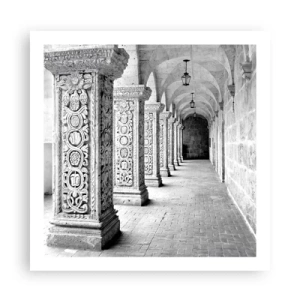 Plakat - Og hvor går det hen...? - 60x60 cm