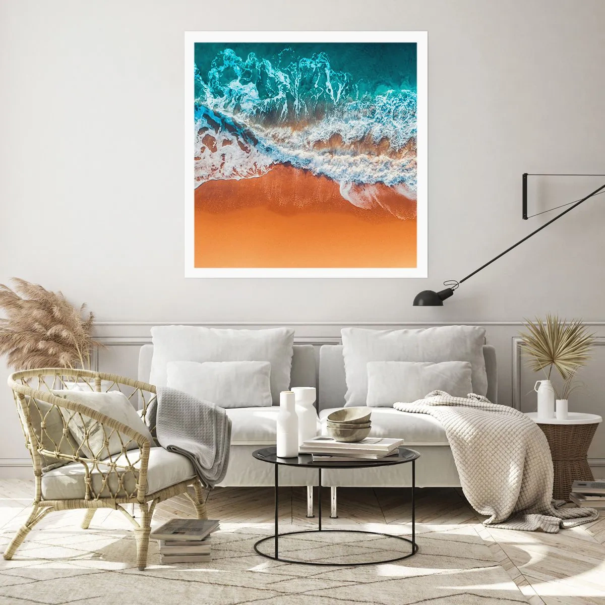 Plakat - Altid i tandem - 60x60 cm