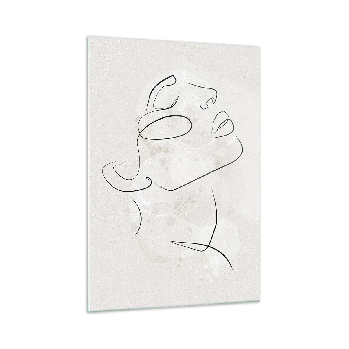Billede på glas - Skitse af drømmen - 50x70 cm