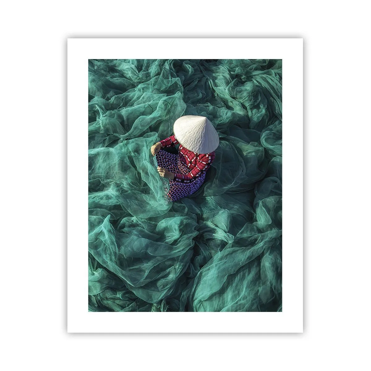 Plakat - I et hav af lys - 40x50 cm