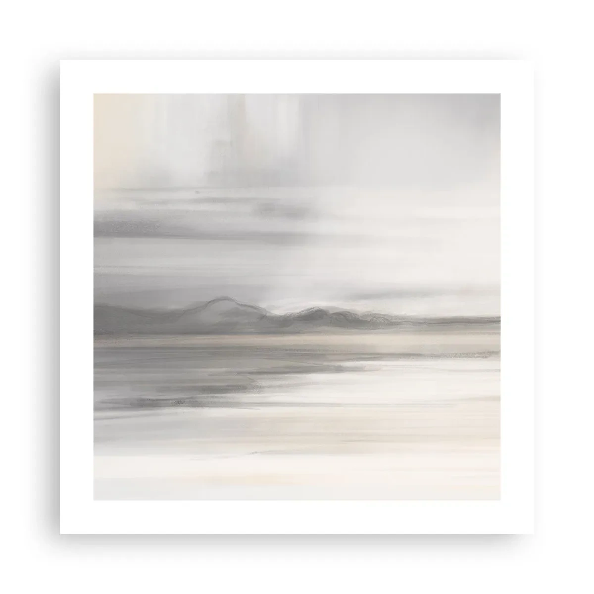 Plakat - En tankevækkende afstand - 50x50 cm