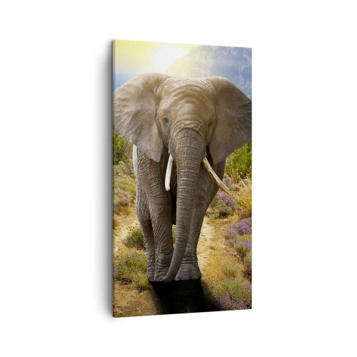 Lærredstryk - Billede på lærred - Sådan så Eden ud - 45x80 cm