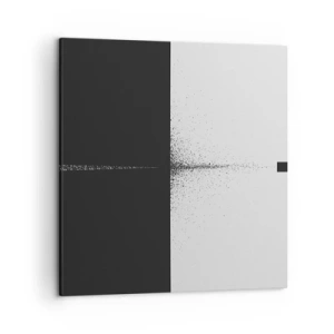 Lærredstryk - Billede på lærred - Lige til sagen - 50x50 cm