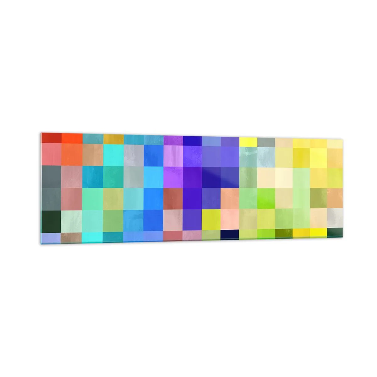 Billede på glas - Alle er forskellige, alle er lige - 160x50 cm