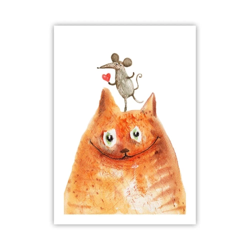 Plakat - Kærlighedens paradokser - 50x70 cm