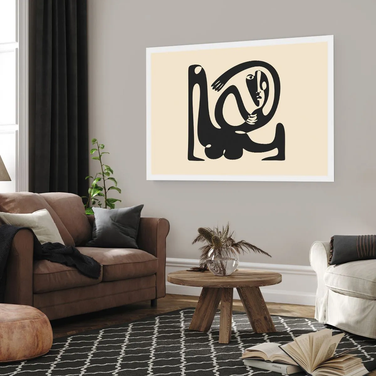 Plakat - Næsten Picasso - 40x30 cm