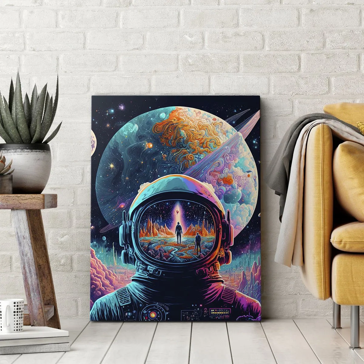 Lærredstryk - Billede på lærred - Filosoffer har aldrig drømt - 50x70 cm