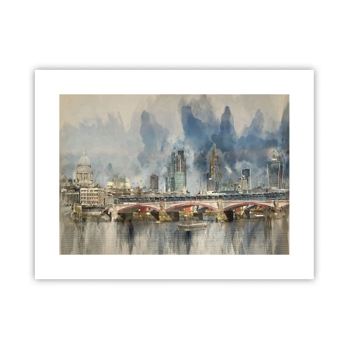 Plakat - London i al sin pragt - 40x30 cm
